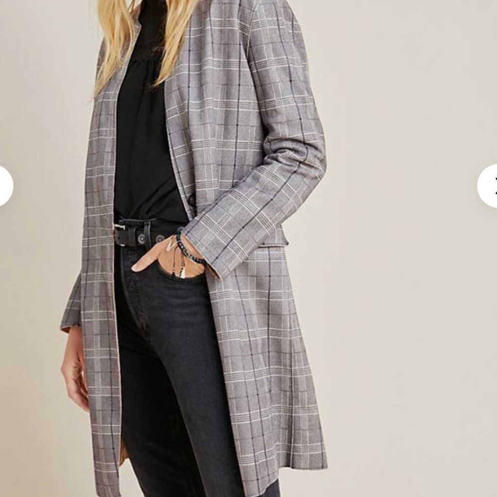 Anthropologie Renegade Longline Blazer Size Lp Petite Nwt